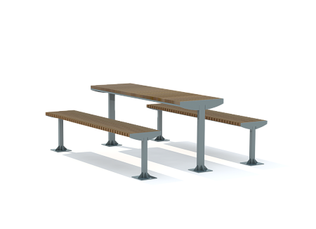 МФ 2.501.21 Стол со скамейками 2 ДПК