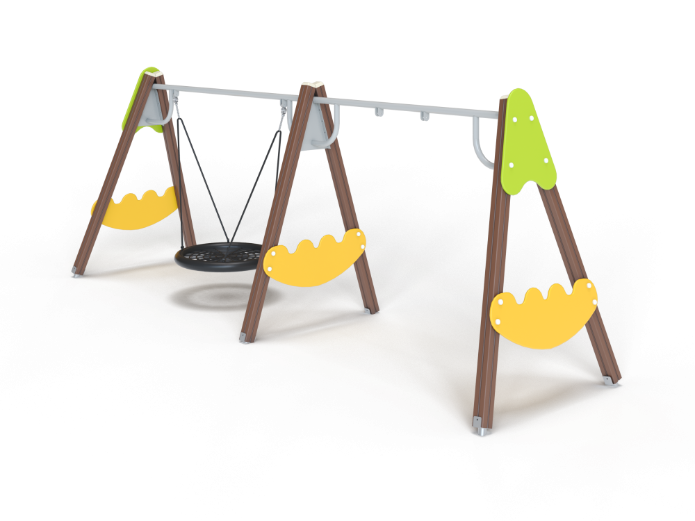 ДИО 1.15-В2 Качели Гнездо с 1 подвесом