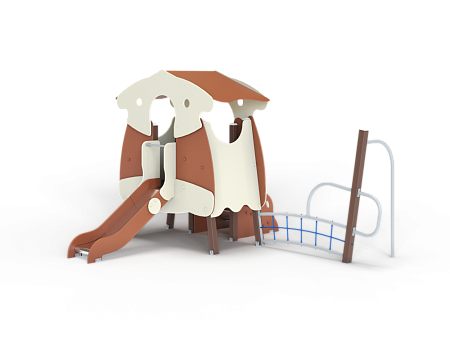 ДИК 1.37-ДПК Детский игровой комплекс горка Н=900 (Палитра 6 (с26/8,21))